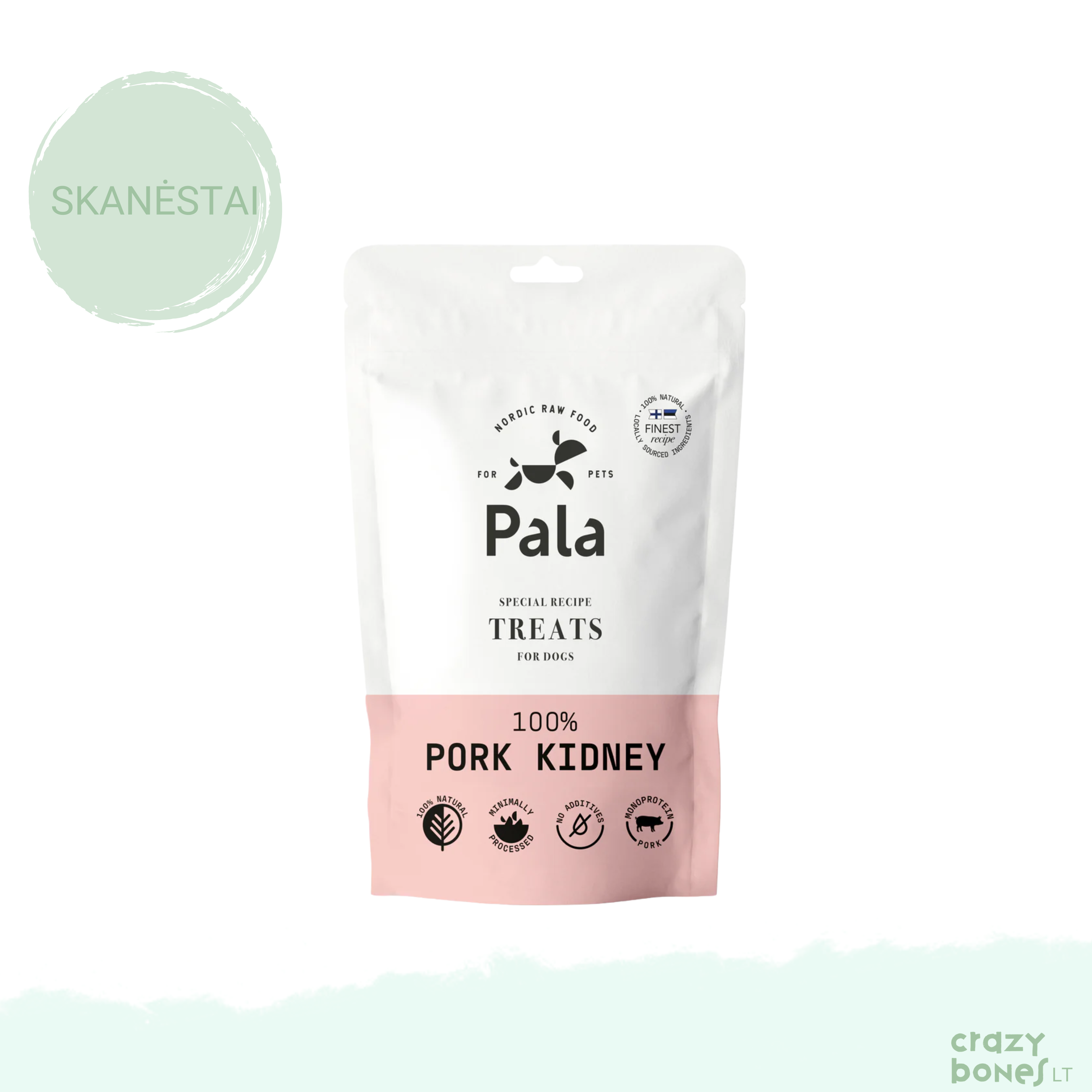 PALA skanėstai šunims - KIAULIENOS INKSTAI