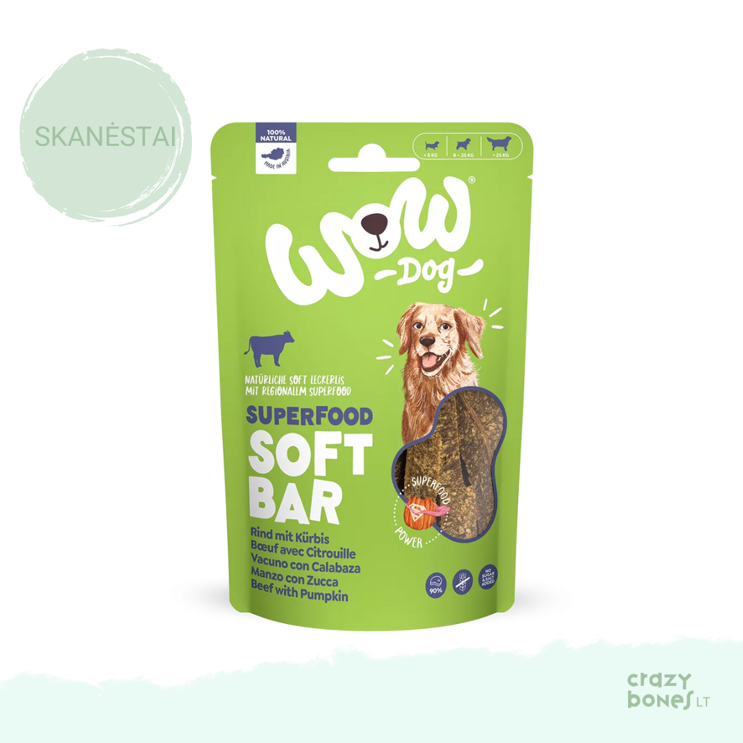 WOW dog liellopa sloksnes