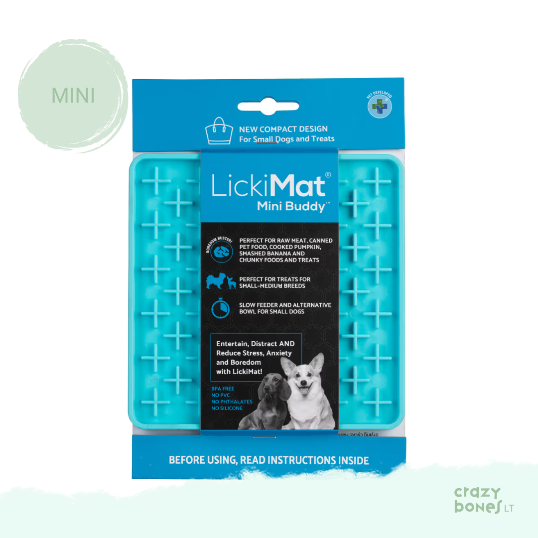 LickiMat Mini Classic Buddy laižymo kilimėlis
