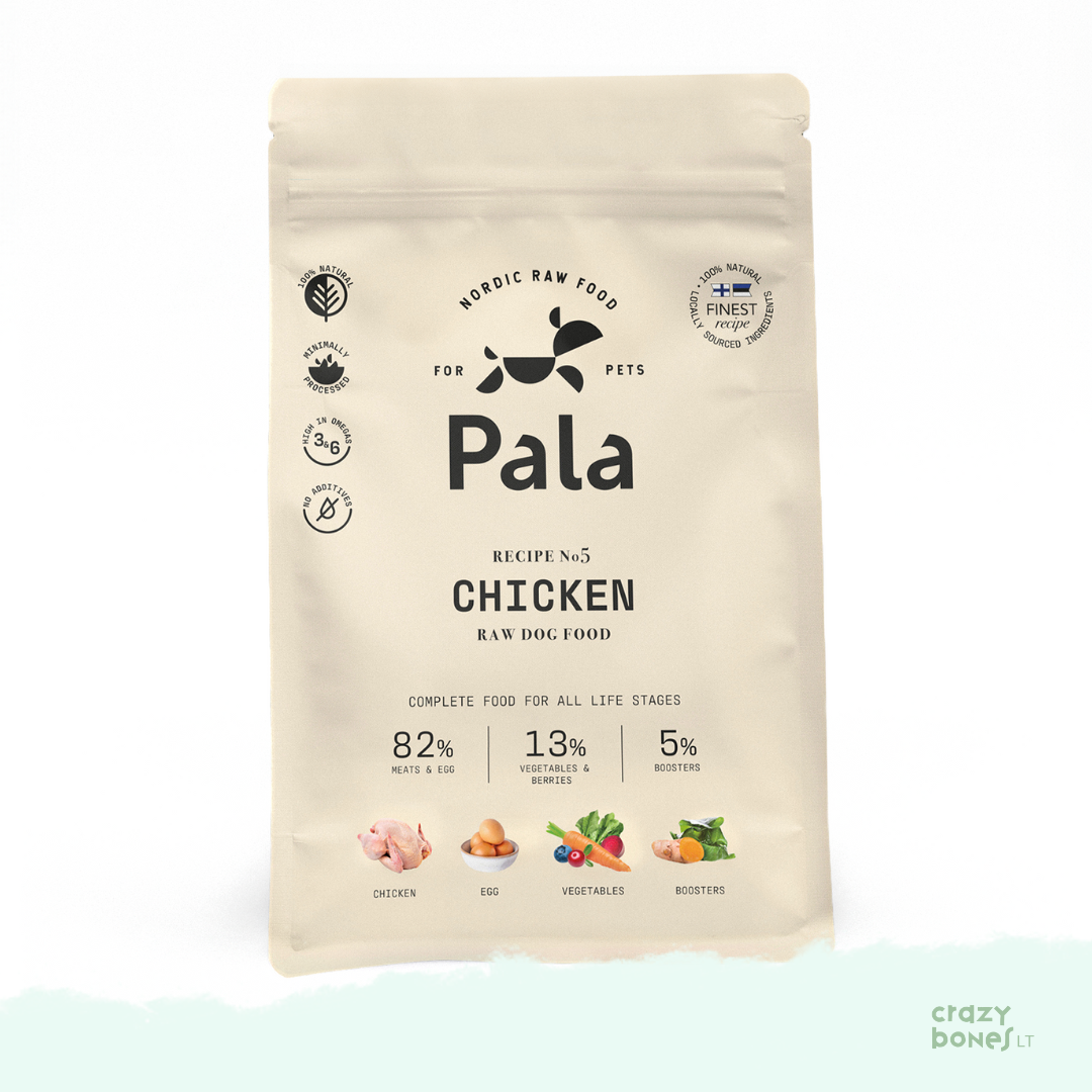 PALA dog food. Recipe NO. 5 - CHICKEN / 1 kg