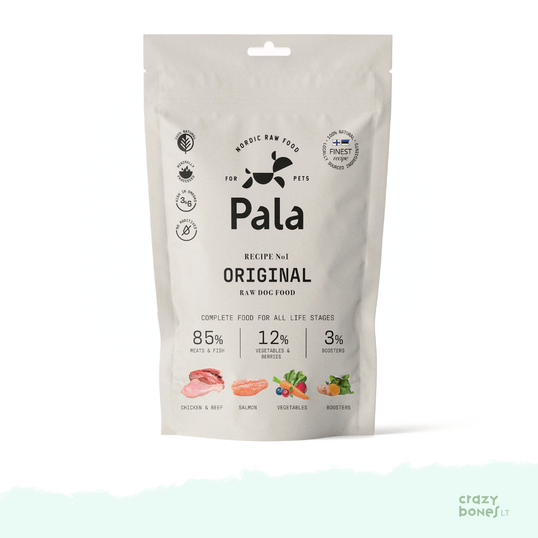 PALA suņu barība. Recepte Nr. 1 - ORIĢINĀLS
