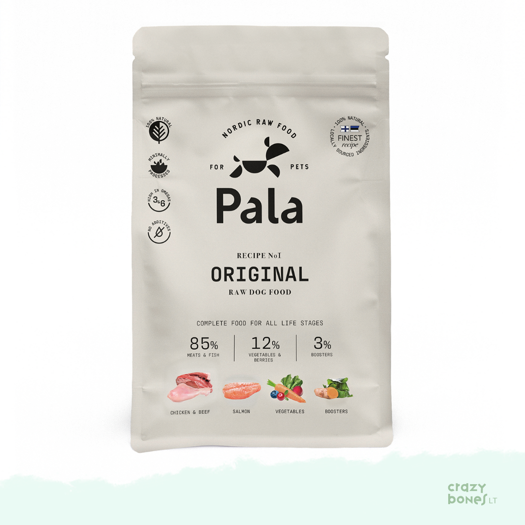 PALA suņu barība. Recepte Nr. 1 - ORIĢINĀLS