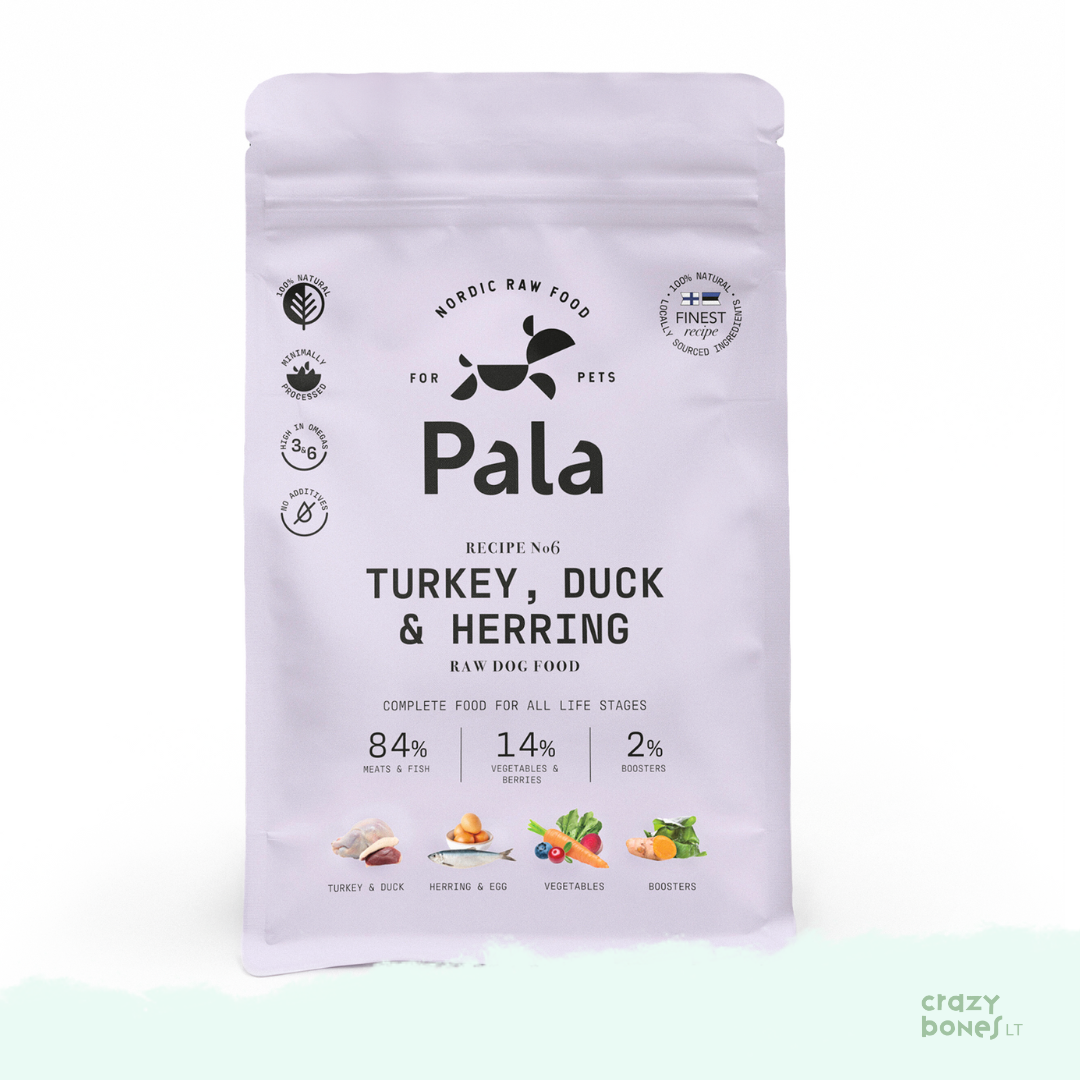 PALA suņu barība. Recepte Nr. 6 - TURCIJA, PĪLE UN SIĻĢE