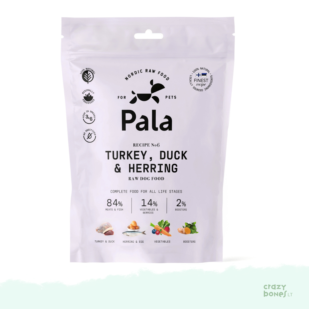 PALA suņu barība. Recepte Nr. 6 - TURCIJA, PĪLE UN SIĻĢE