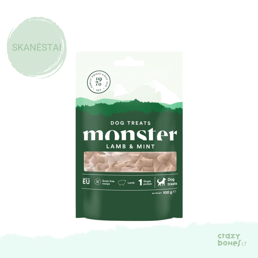 Skanėstai su ėriena ir mėtomis