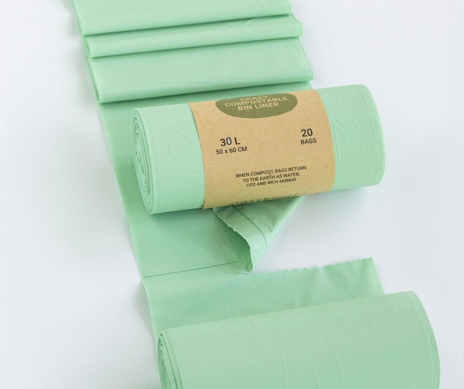 Kompostējamie atkritumu maisi / 35L