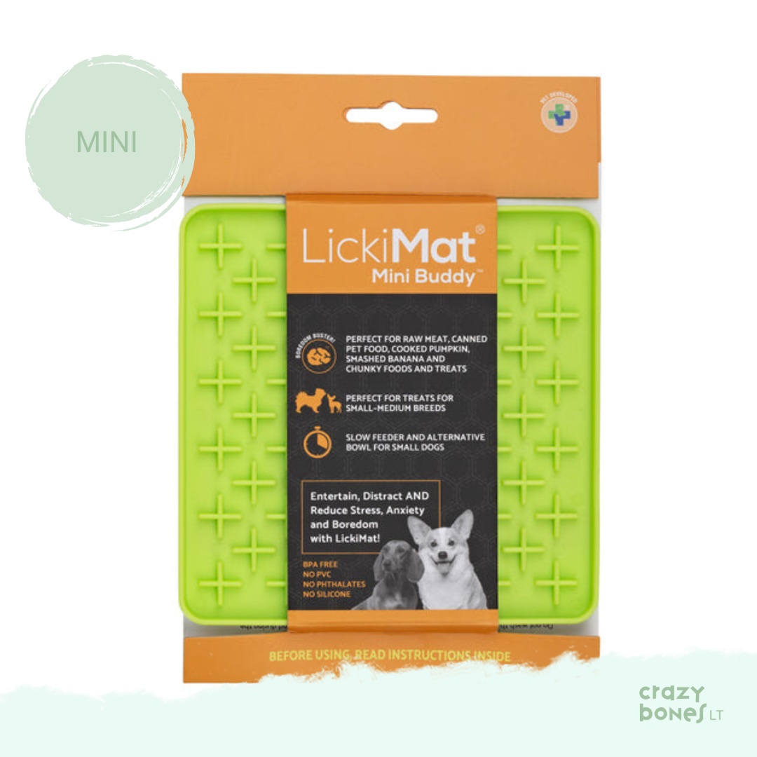 LickiMat Mini Classic Buddy laižymo kilimėlis