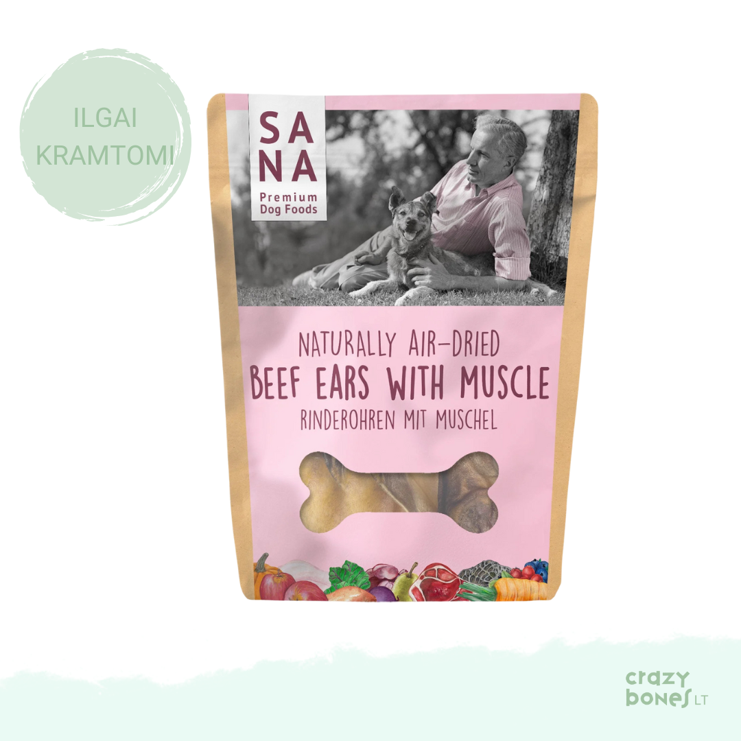 SANADOG žāvētas vērša ausis