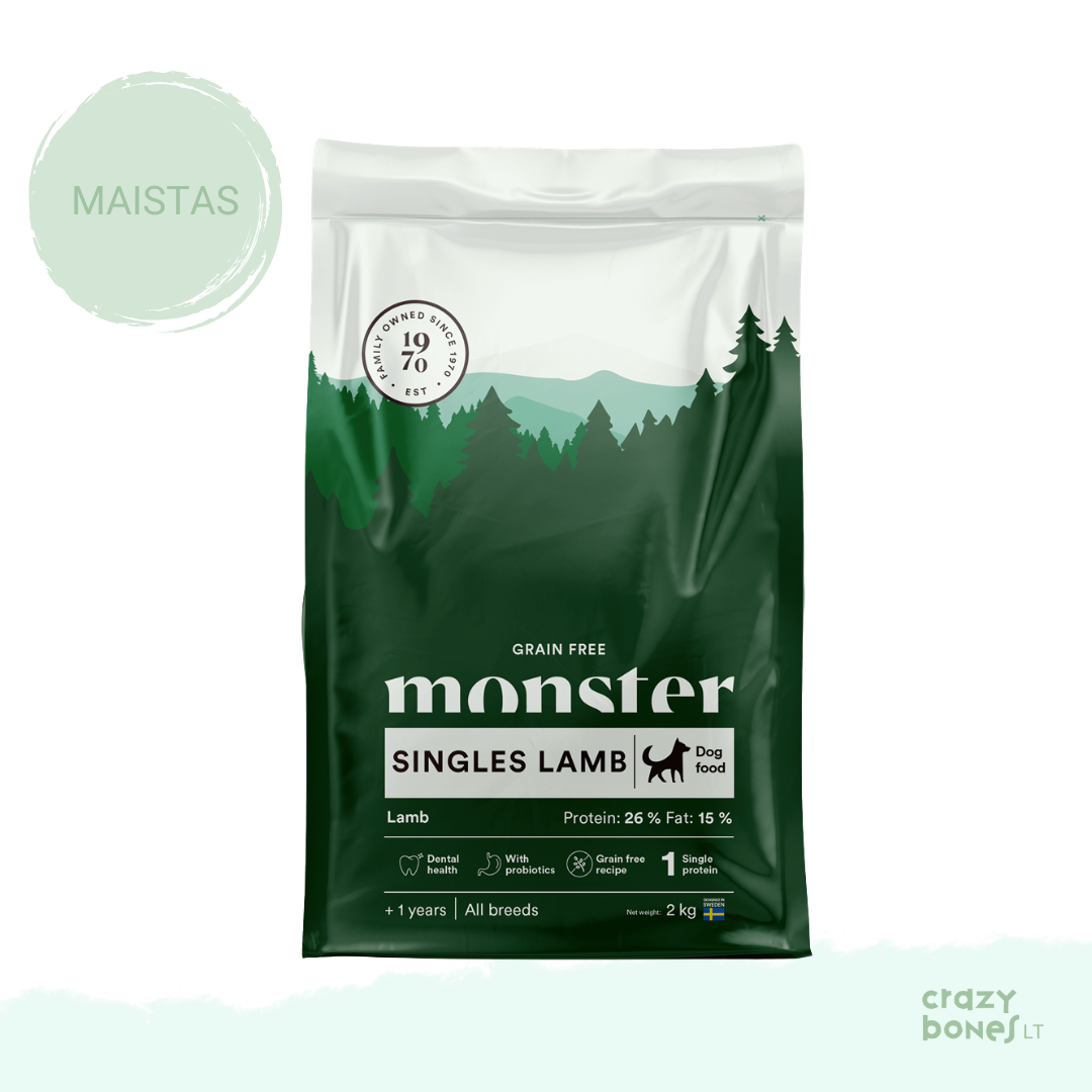 SINGLES lamb grain-free dog food