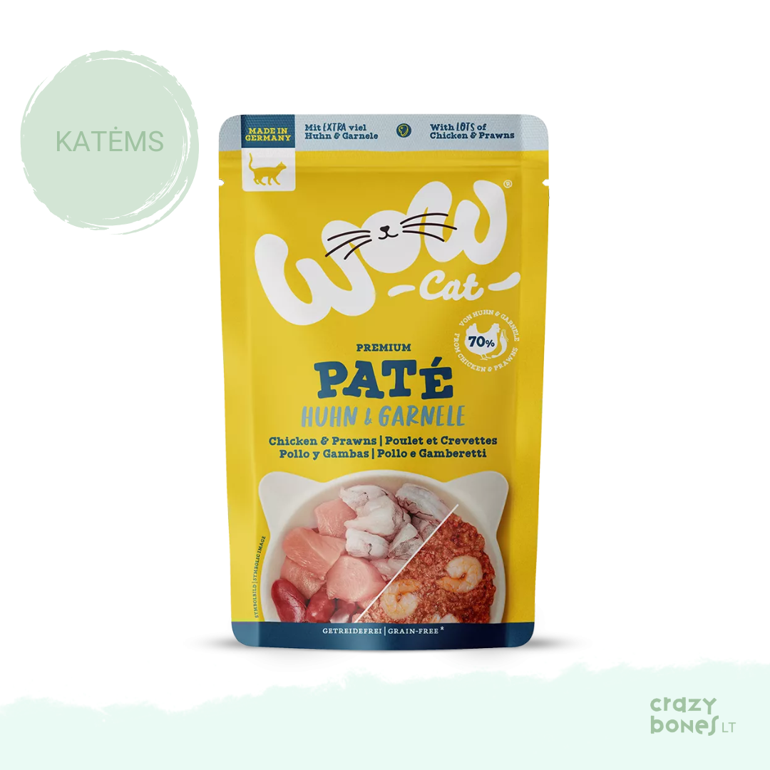 Natūralios vištienos ir krevečių paštetas