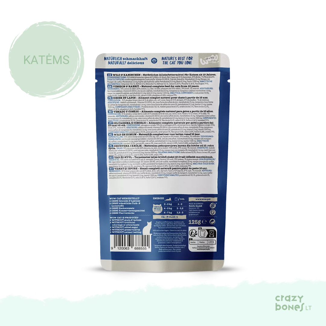 Natūralios elnienos ir triušienos paštetas