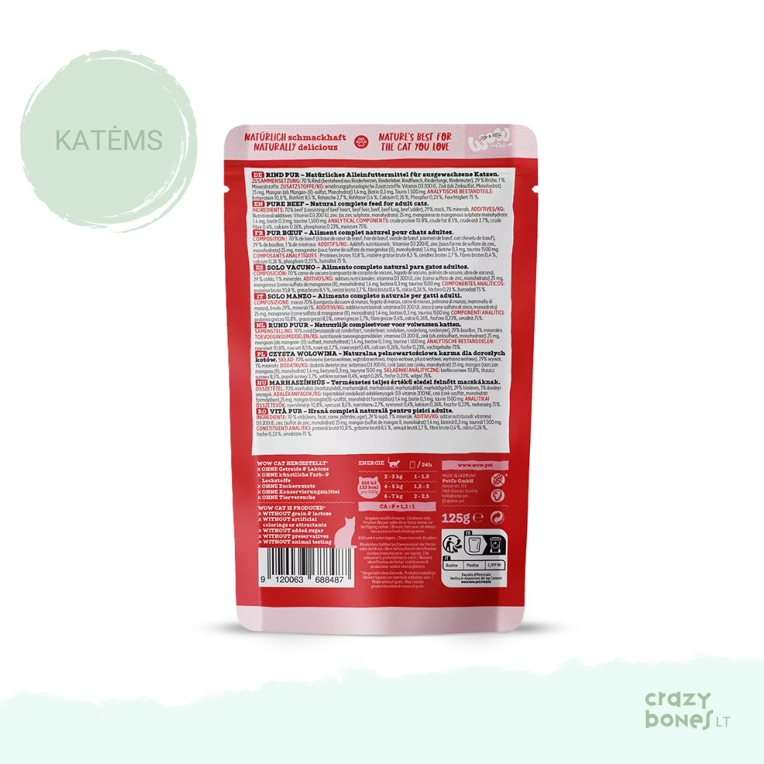 Natūralios jautienos paštetas