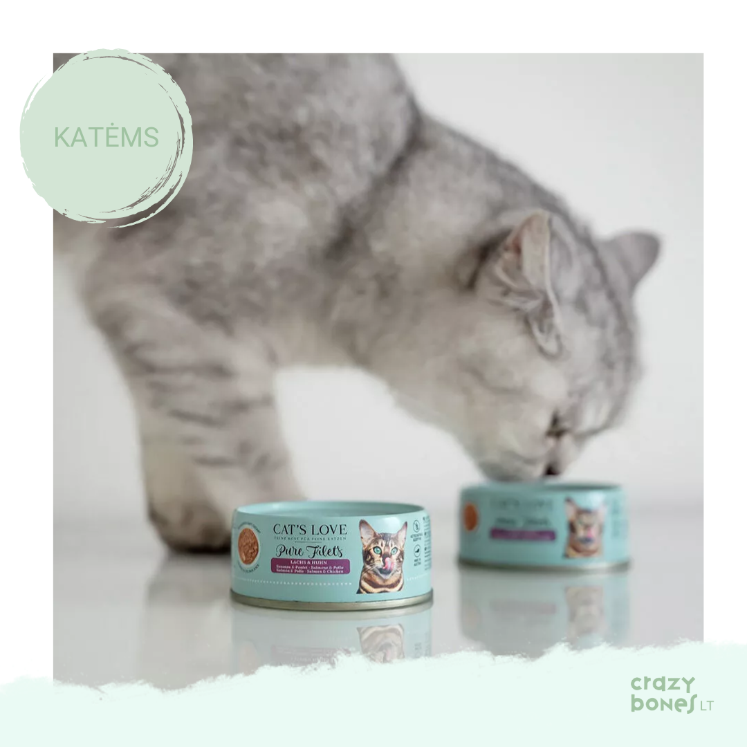 Natūrali lašišos ir vištienos file