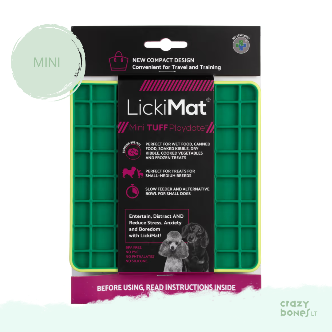 LickiMat Mini Tuff Playdate laižymo kilimėlis