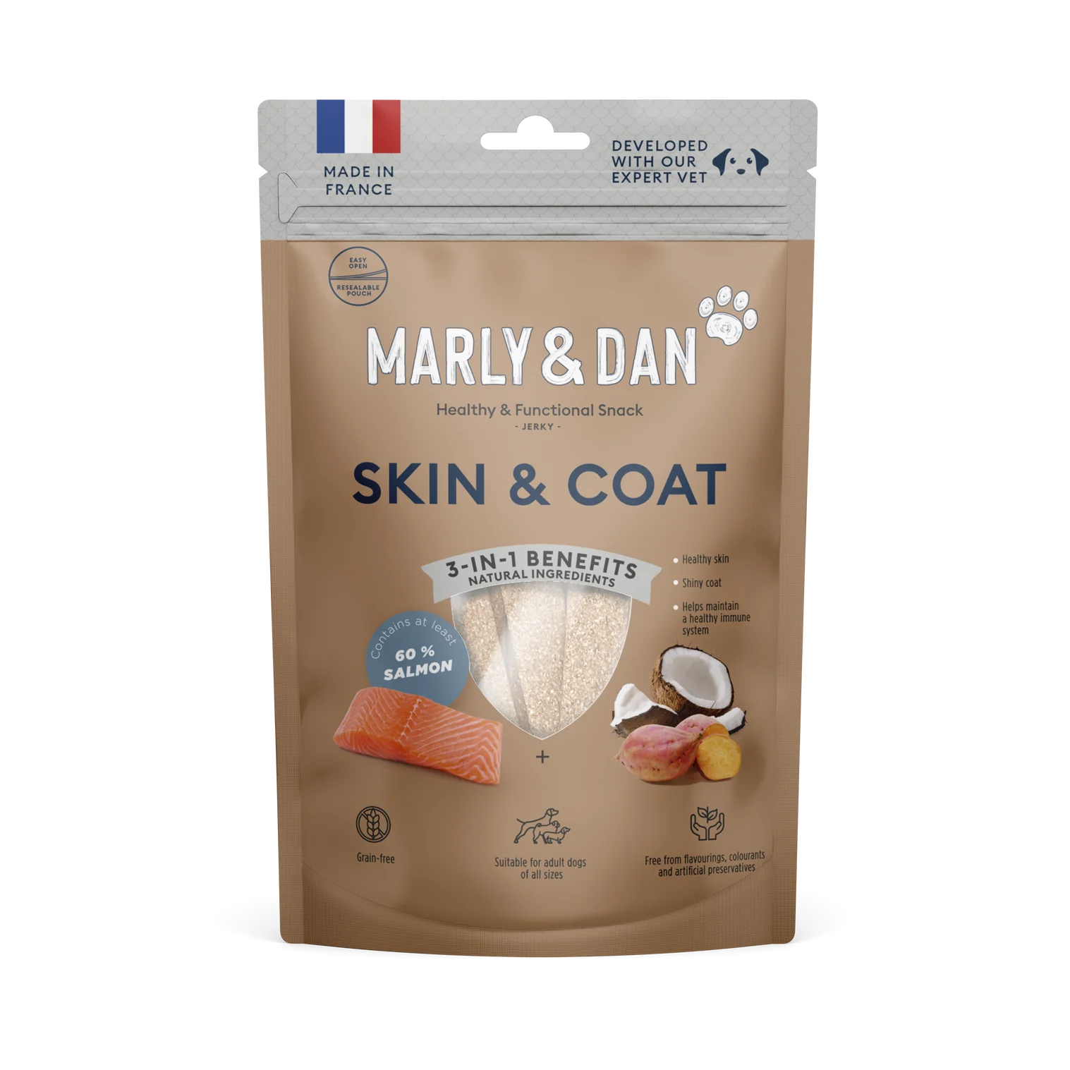 Marly & Dan skanėstai šunims SKIN & COAT