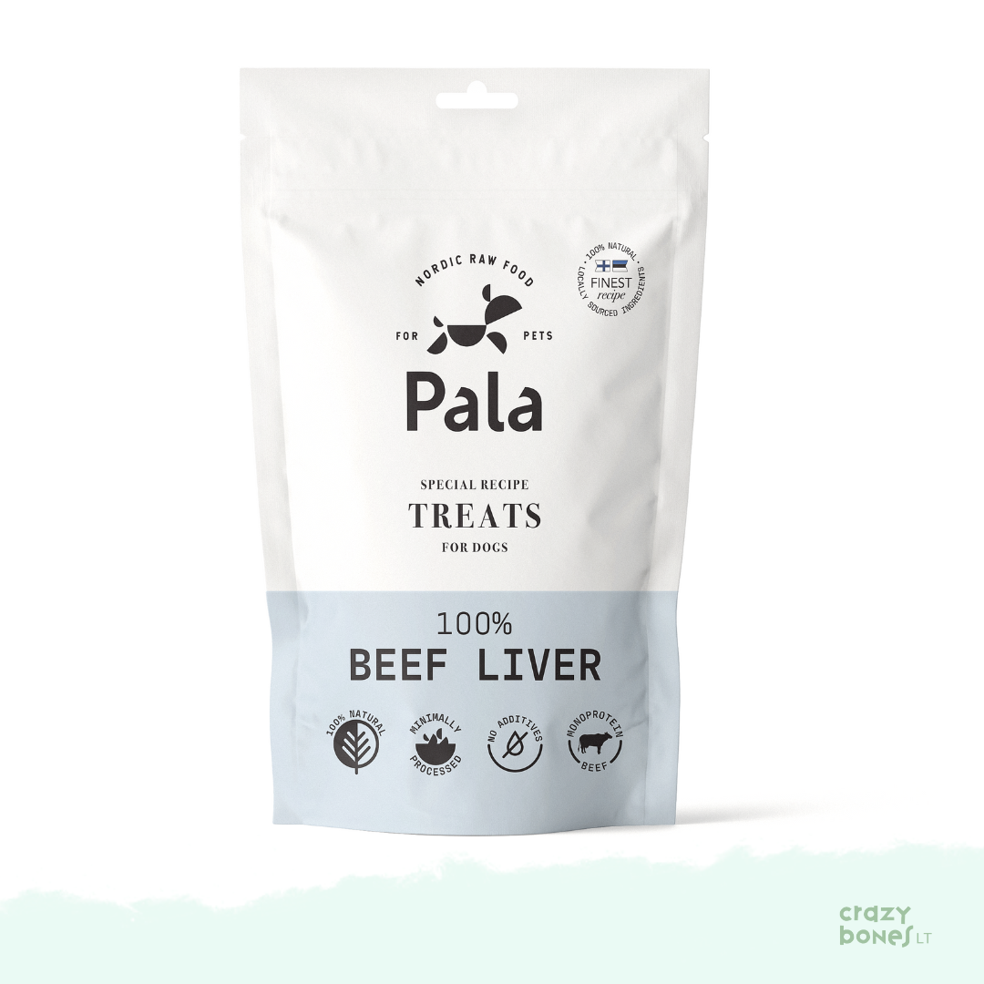 PALA treats for dogs - BEEF LIVER