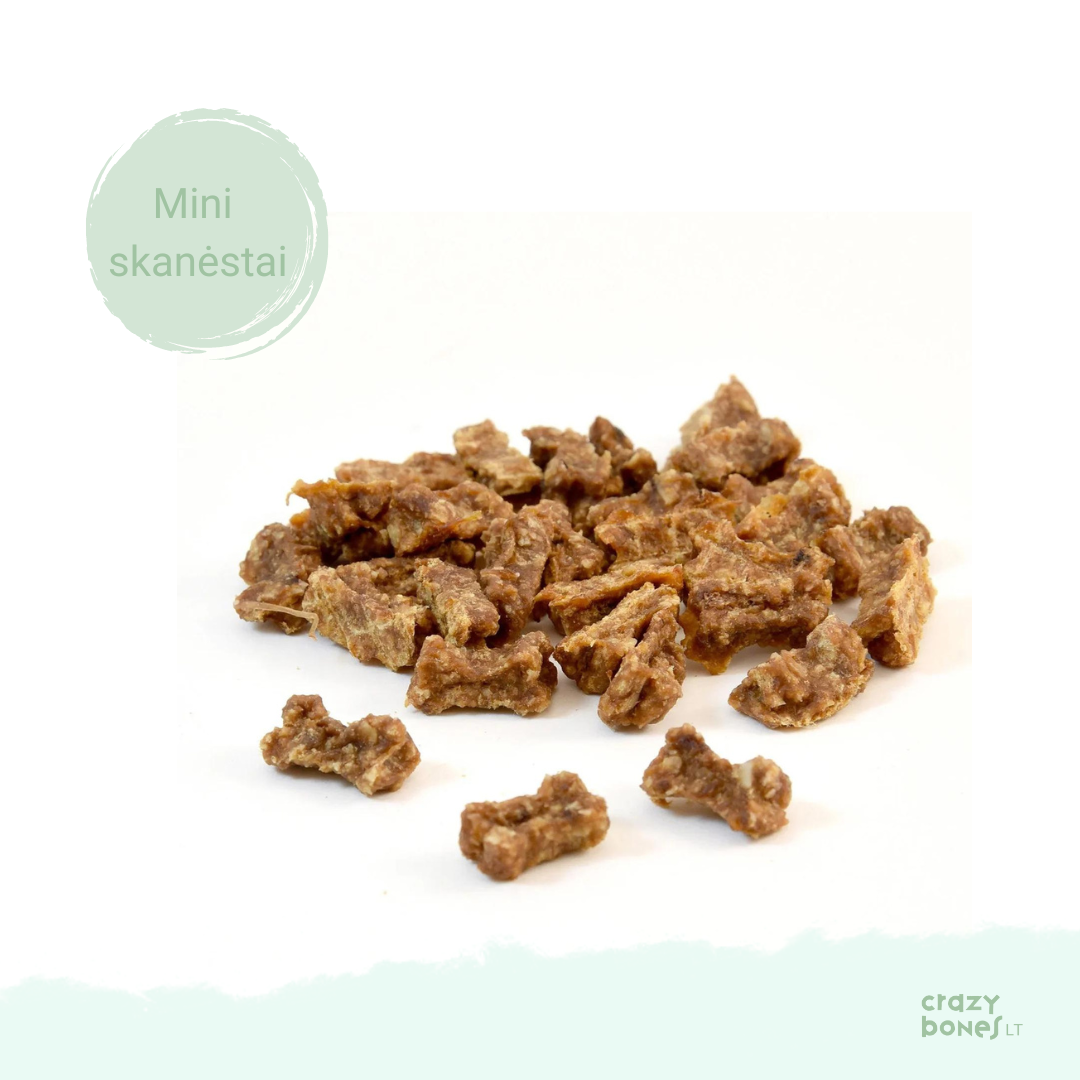 SANADOG mini rabbit training treats with apples and kale